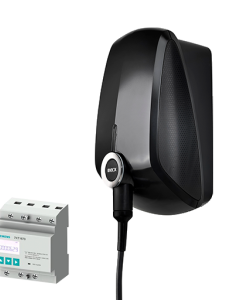 EVBOX Elvi WiFi+Meter+UMTS 1Ph-32A Black Cable 6m Tipo2