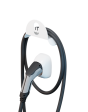 WALLBOX Cable holder (metallic / White)